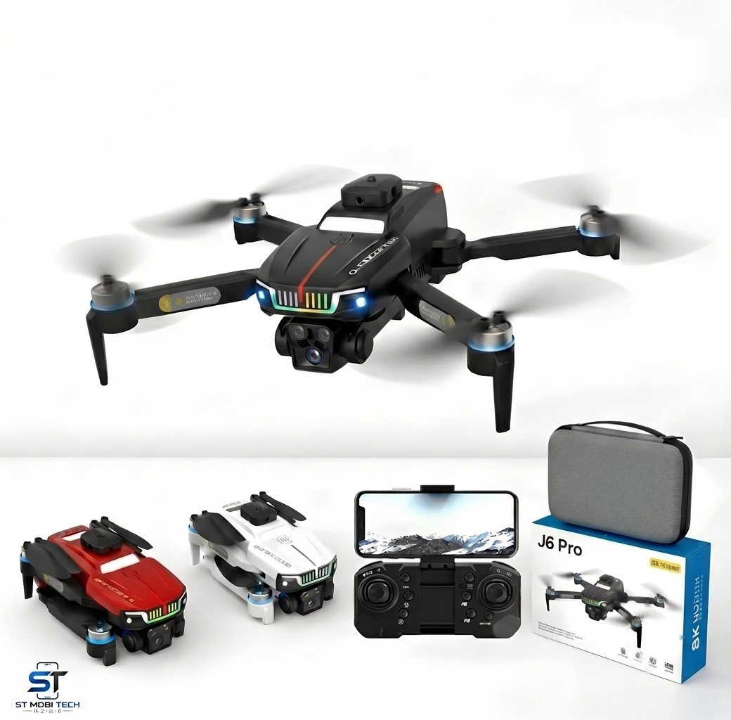 J6 Pro Drone | Brushless Motor | HD Camera | WiFi FPV