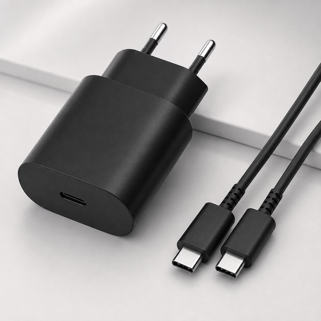 Samsung 25W USB Type C Fast To Type C Charger Multicolor