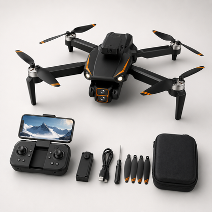 S26 Pro Drone Dual Camera HD Foldable Quadcopter Brushless Motor