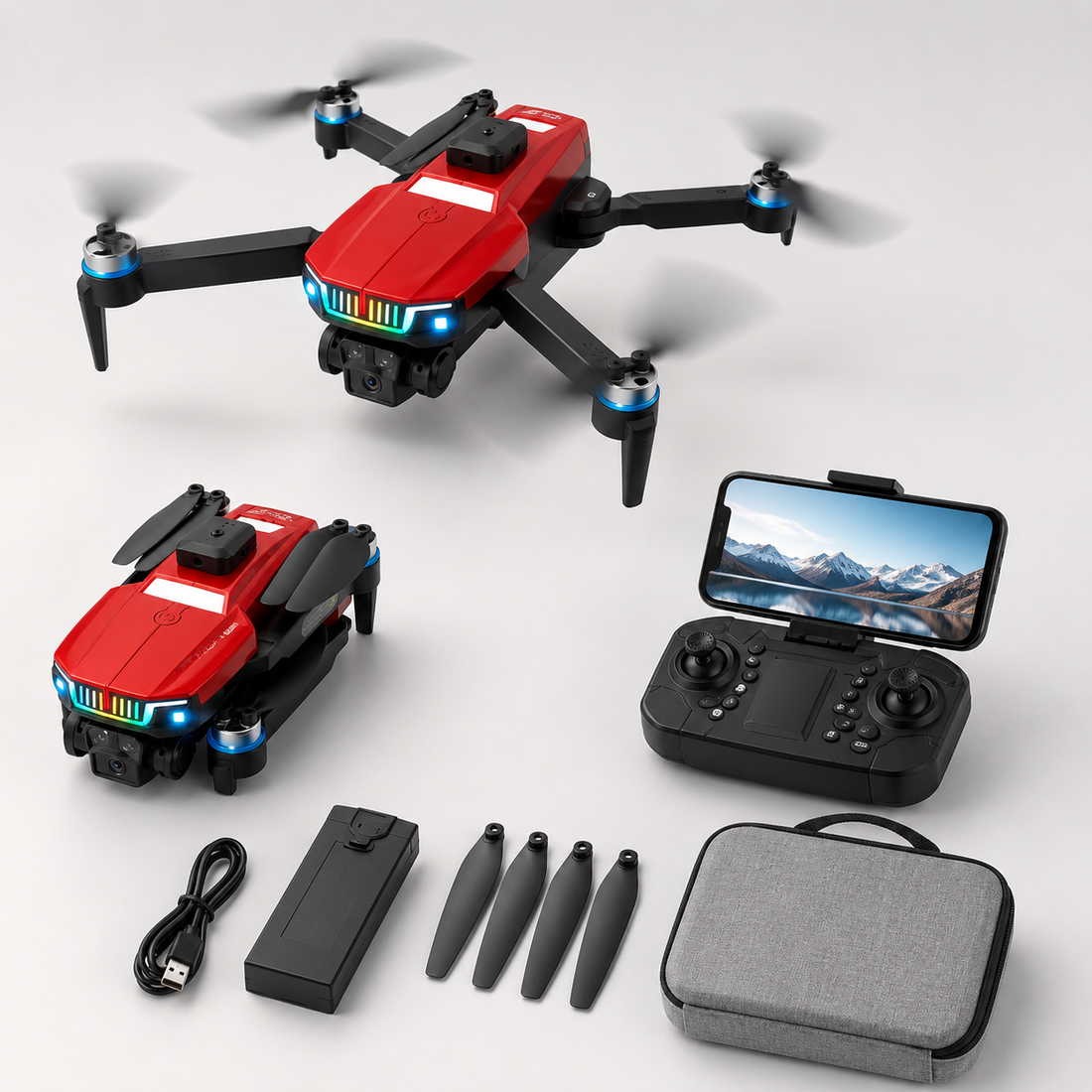 J6 Pro Drone Brushless Motors HD Camera RC Quadcopter with Wi-Fi FPV