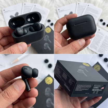 AirPods Pro 2 Black | USB-C Charging | Complete Accessories Set