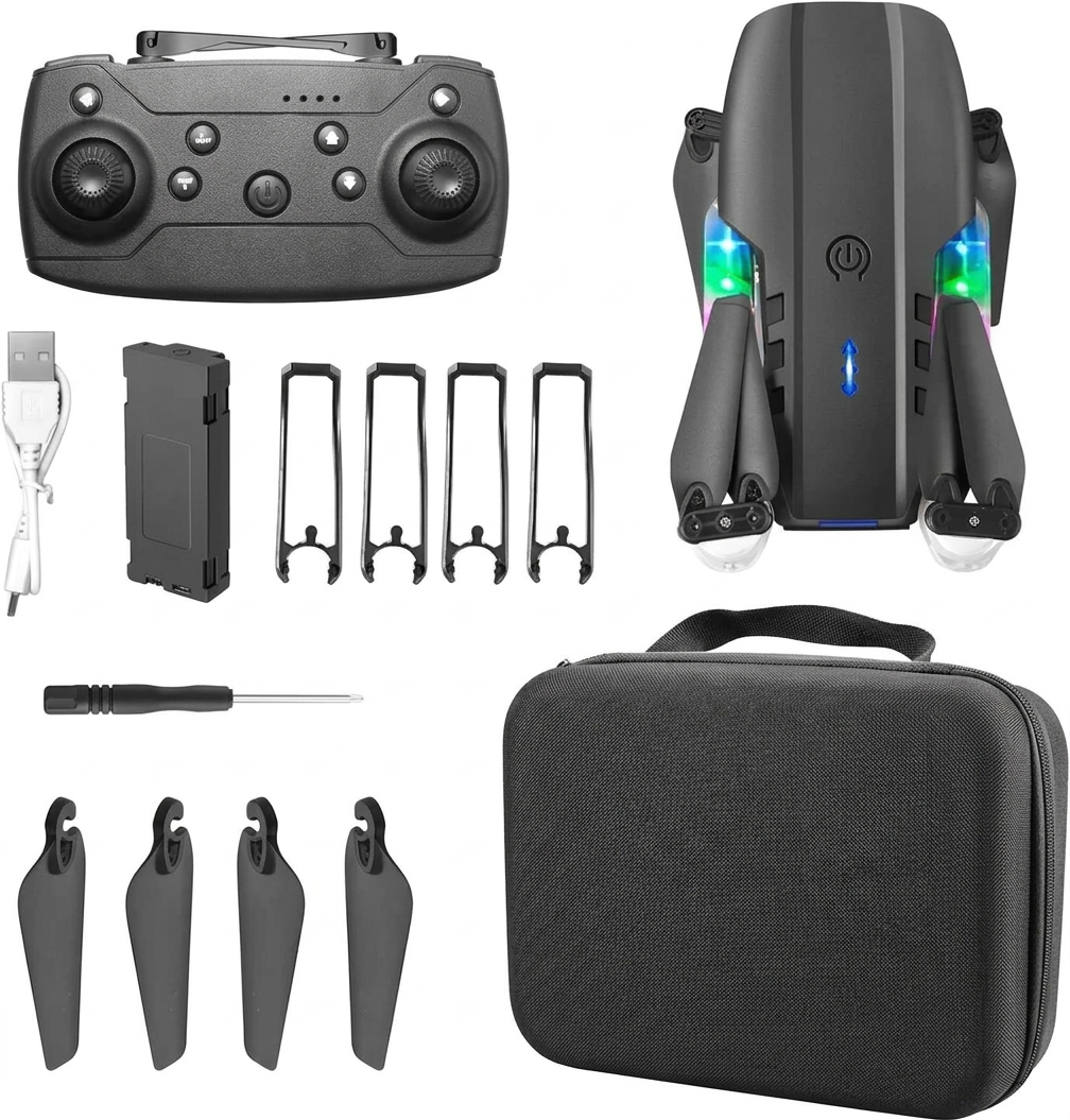 E99D Foldable Drone with HD Camera | WiFi FPV | Altitude Hold