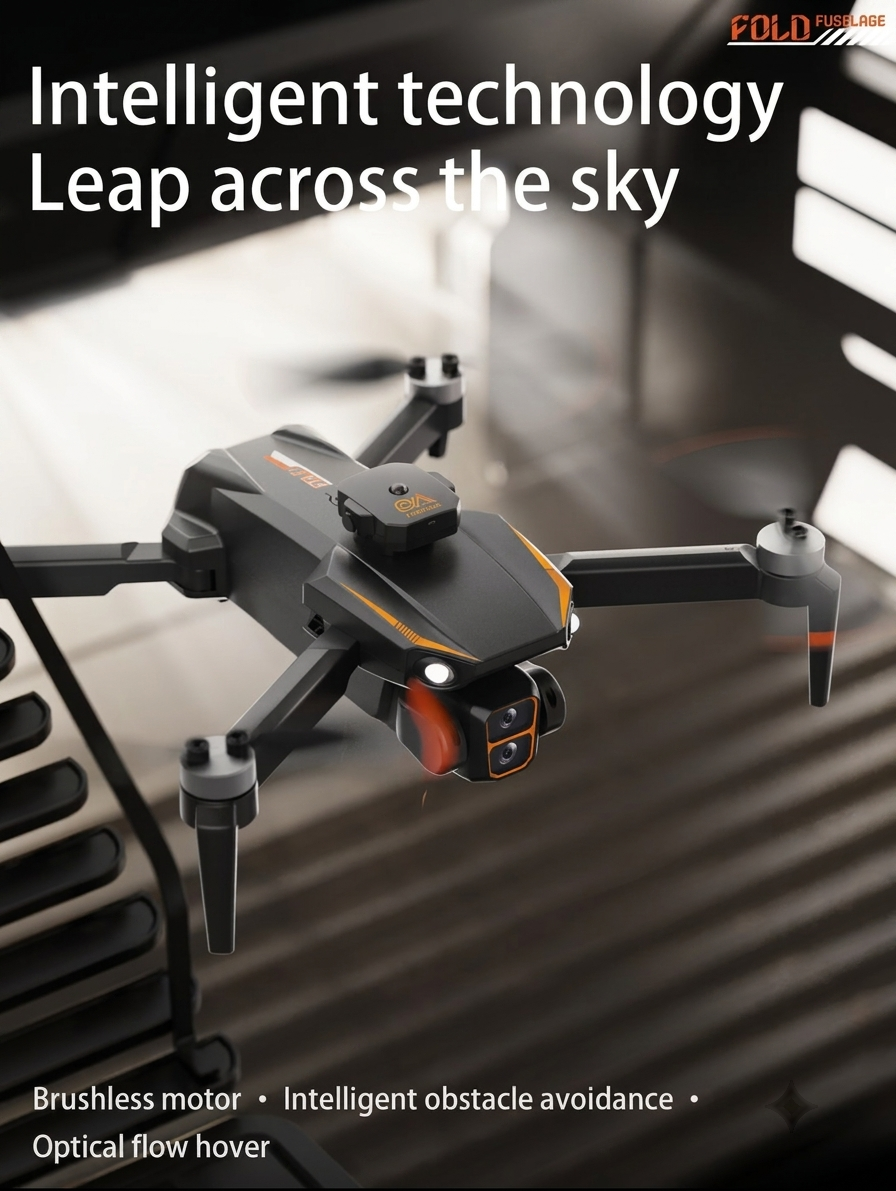S26 Pro Drone | Dual Camera | Foldable | Brushless Motor