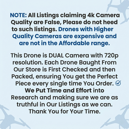 J6 Pro Drone | Brushless Motor | HD Camera | WiFi FPV