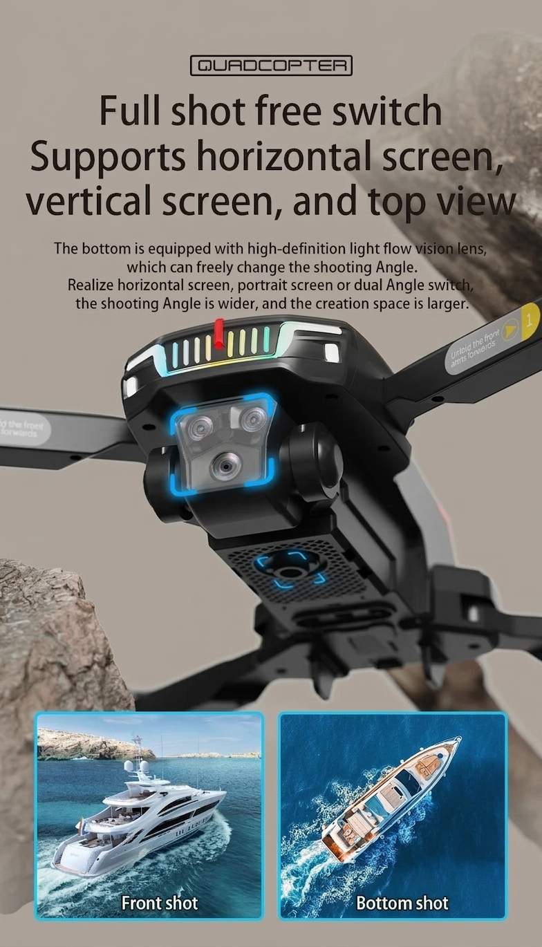 J6 Pro Drone | Brushless Motor | HD Camera | WiFi FPV