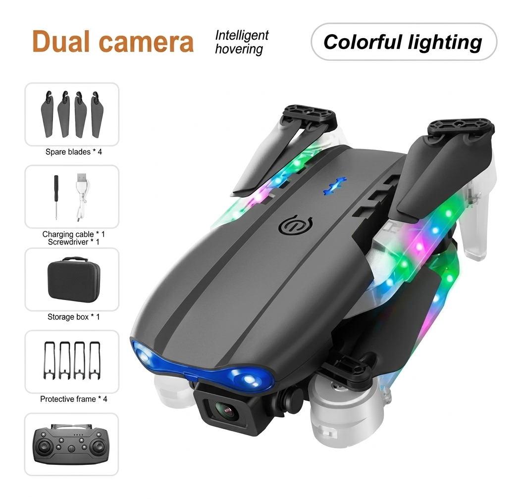 E99D Foldable Drone with HD Camera | WiFi FPV | Altitude Hold