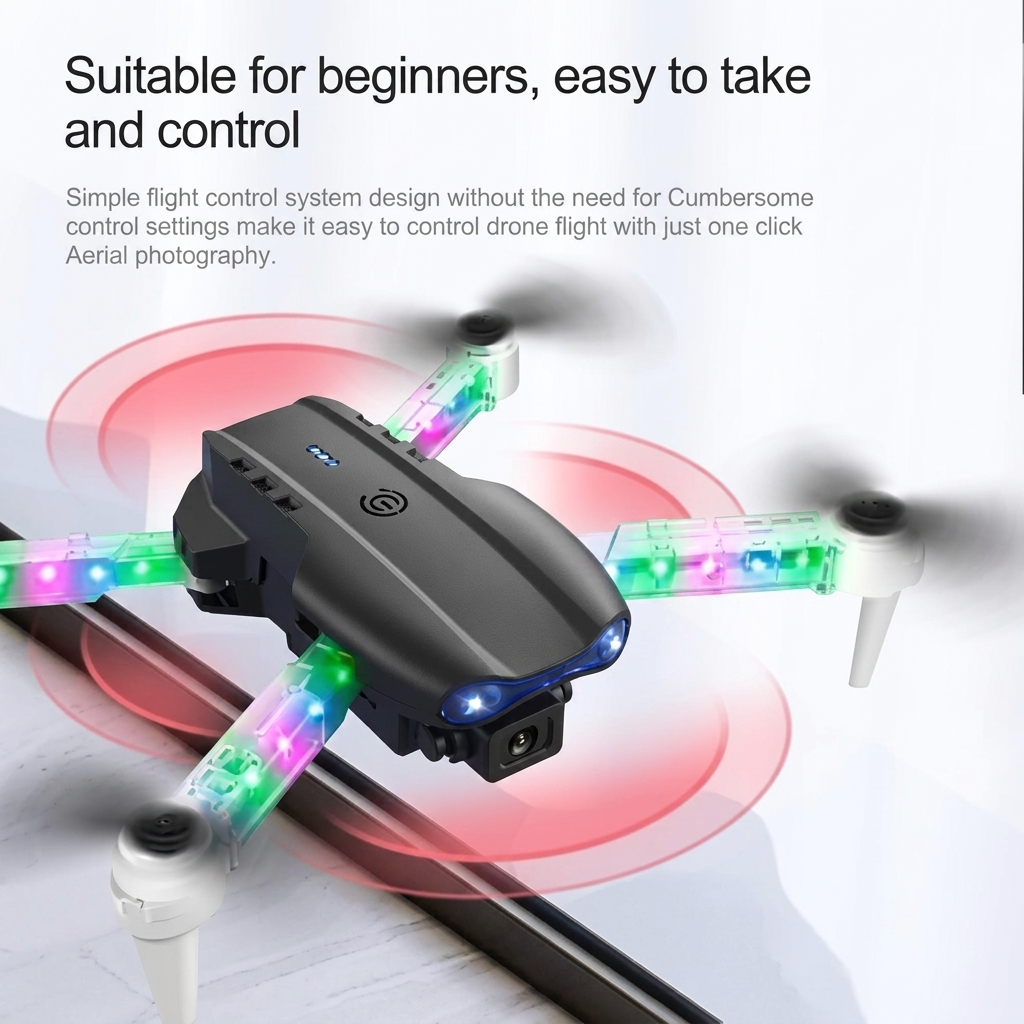 E99D Foldable Drone with HD Camera | WiFi FPV | Altitude Hold