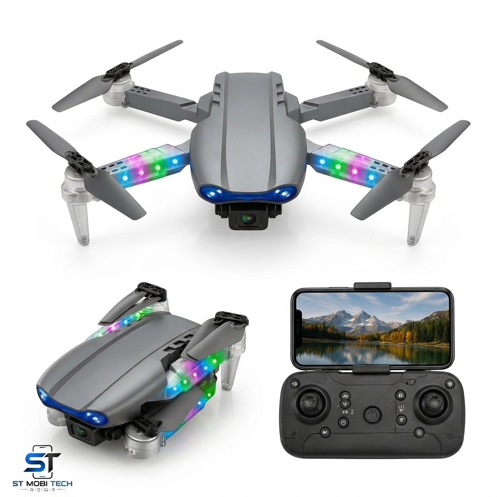 E99D Foldable Drone with HD Camera | WiFi FPV | Altitude Hold