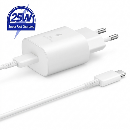 Samsung 25W Fast Charger | Type-C PD Wall Adapter